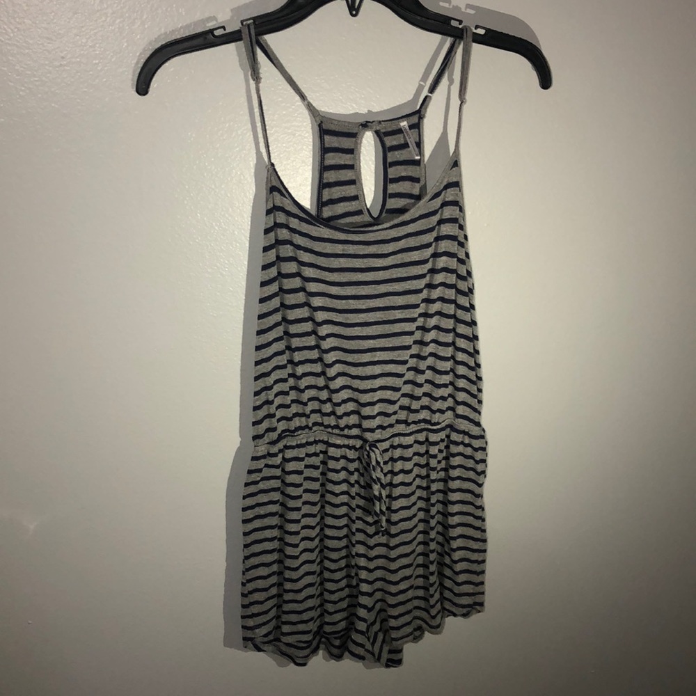 Stripped romper